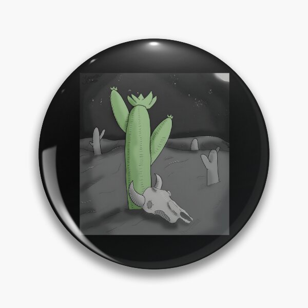 Item preview, Arte de cactus del desierto y calaveras designed and sold by Catsi-Nook-Art.