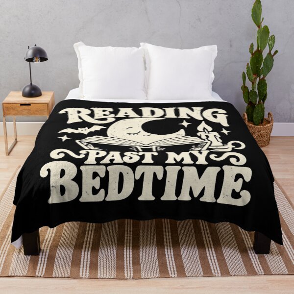 Item preview, Reading Past My Bedtime Night Reader Humor designed and sold by DreamLayerStudio.