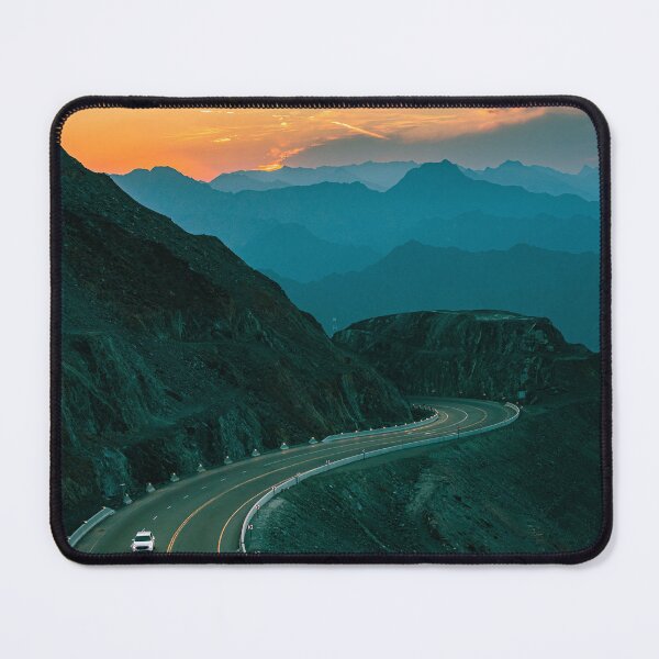 Item preview, Winding Mountain Highway Road At Sunset designed and sold by Hiltonaw.