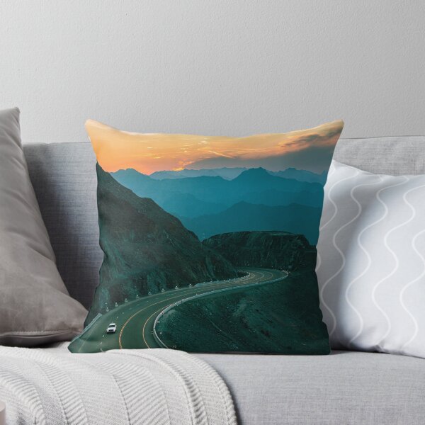 Item preview, Winding Mountain Highway Road At Sunset designed and sold by Hiltonaw.