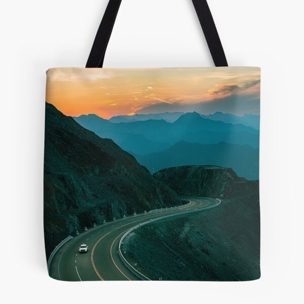 Item preview, Winding Mountain Highway Road At Sunset designed and sold by Hiltonaw.
