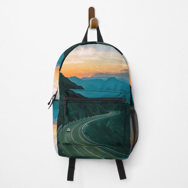 Item preview, Winding Mountain Highway Road At Sunset designed and sold by Hiltonaw.