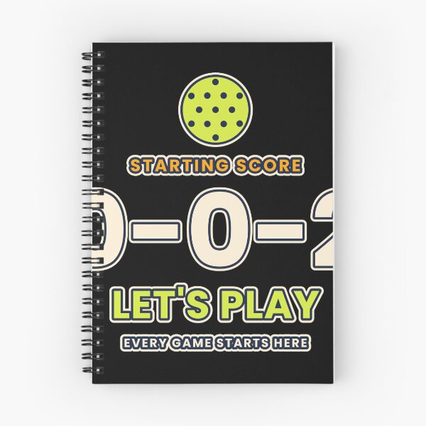 Item preview, Pickleball Starting Score 0-0-2 designed and sold by PickleballPulse.