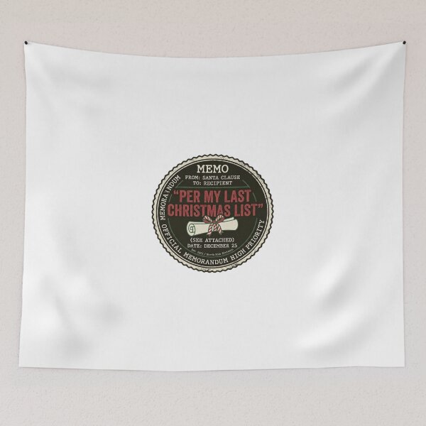 Item preview, .Per My Last Christmas List Funny Corporate Christmas designed and sold by crazydotdesigns.