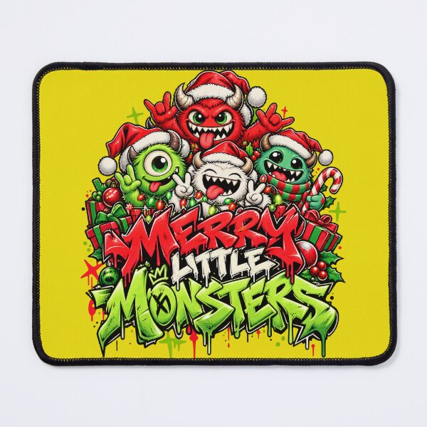 Item preview, Merry Little Monsters - Cute Christmas Monsters designed and sold by Visual Dept..