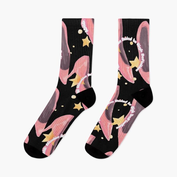 Item preview, ADHD: Attention Dialed to High Definition - Pink High Heels & Stars designed and sold by Farahsalama.