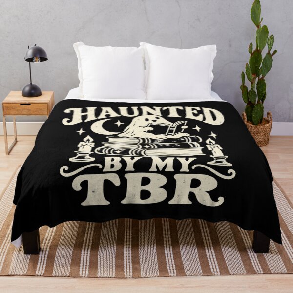 Item preview, Haunted By My TBR Spooky Book Lover Humor designed and sold by DreamLayerStudio.