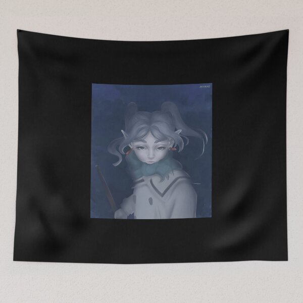 Item preview, Mystical Girl with Scarf and Wand designed and sold by Catsi-Nook-Art.
