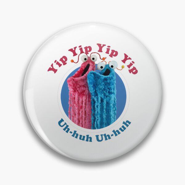 Item preview, YipYip Martian Alien Puppets Uh-Huh Retro Nostalgia Art designed and sold by lilLilaBat.