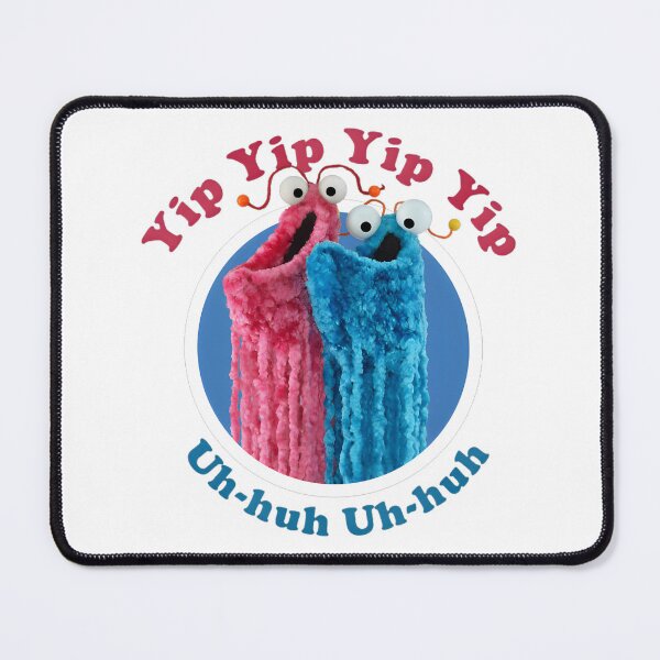 Item preview, YipYip Martian Alien Puppets Uh-Huh Retro Nostalgia Art designed and sold by lilLilaBat.