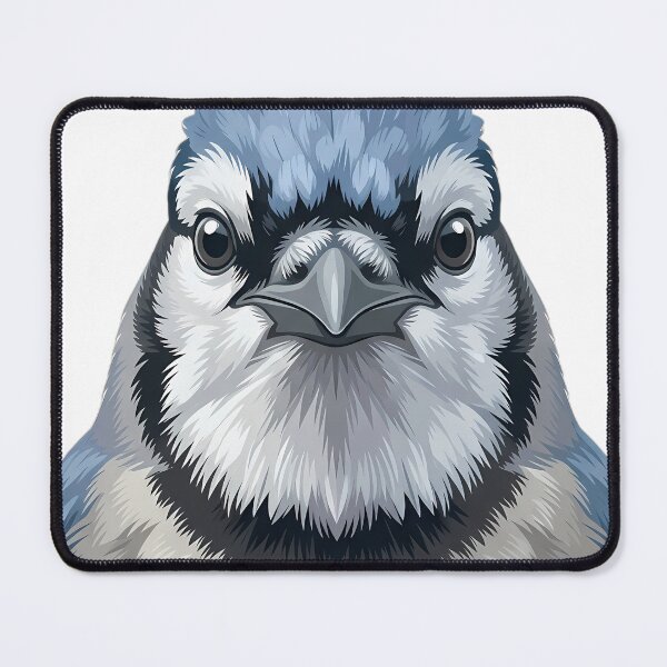 Artikelvorschau, Vintage Naturalist Blue Jay Portrait — Antique Songbird Art entworfen und verkauft von Catch333.