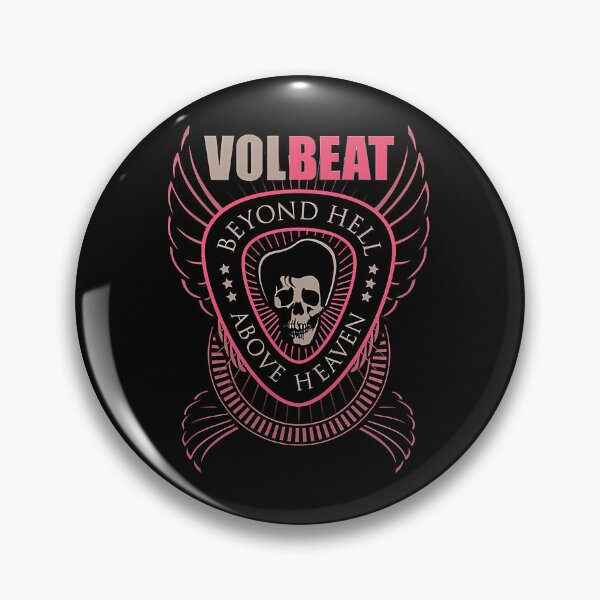 Item preview, Skull Crest Pink Wings Circular Frame designed and sold by ValiantCharpie.