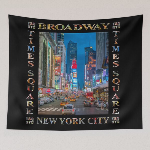 Artikelvorschau, Times Square Broadway entworfen und verkauft von Ray's Photos & Art.