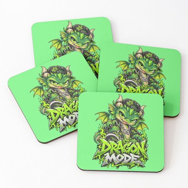 Artikelvorschau, Dragon Mode – Kawaii Dragon Graffiti Streetwear entworfen und verkauft von Visual Dept..