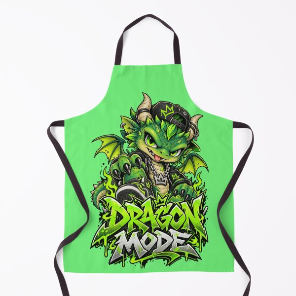 Item preview, Dragon Mode - Dragón Kawaii Graffiti Streetwear designed and sold by Visual Dept..
