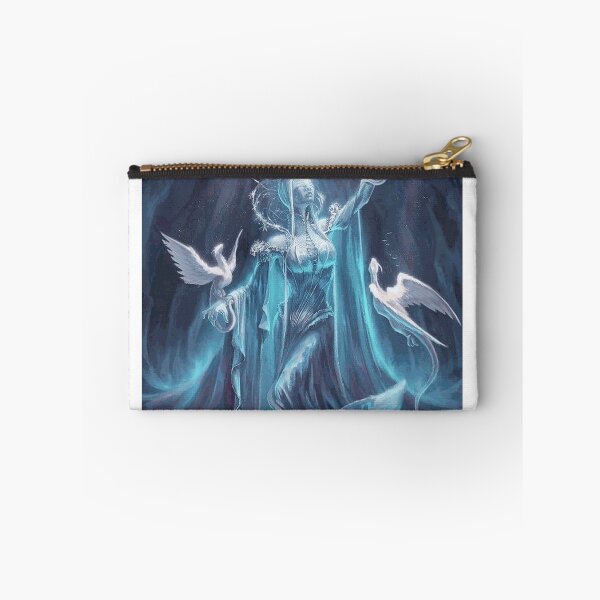 Item preview, Reina de Hielo Celestial con Pájaros Espirituales designed and sold by WainwrightART.