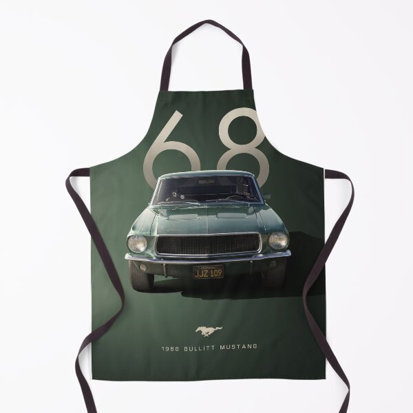 Aperçu de l'œuvre Mustang Bullitt de 1968 créée et vendue par Lucy Goosy Art.