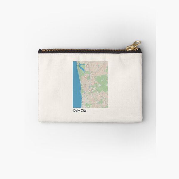 Item preview, Daly City Minimalistic Map Art designed and sold by MapsNerd.