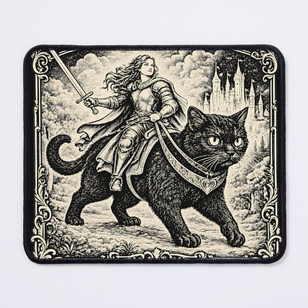 Item preview, Hear Ye Hear Ye The Fun Aunt Has Arrived Knight Cat Funny designed and sold by SavannahCampbel.