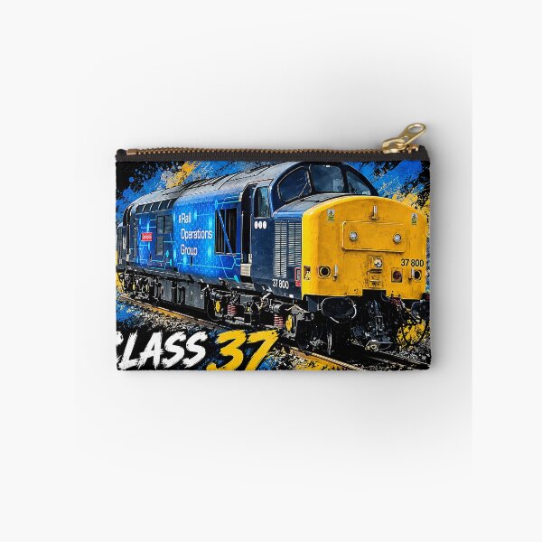 Item preview, Class 37 – British Diesel Power | Blue & Yellow Railway Art designed and sold by philpace.