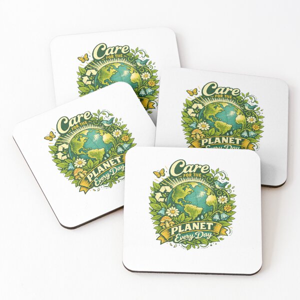 Item preview, Care for the Planet Every Day Eco Friendly Earth Day Environmental Design designed and sold by inkoutninja.
