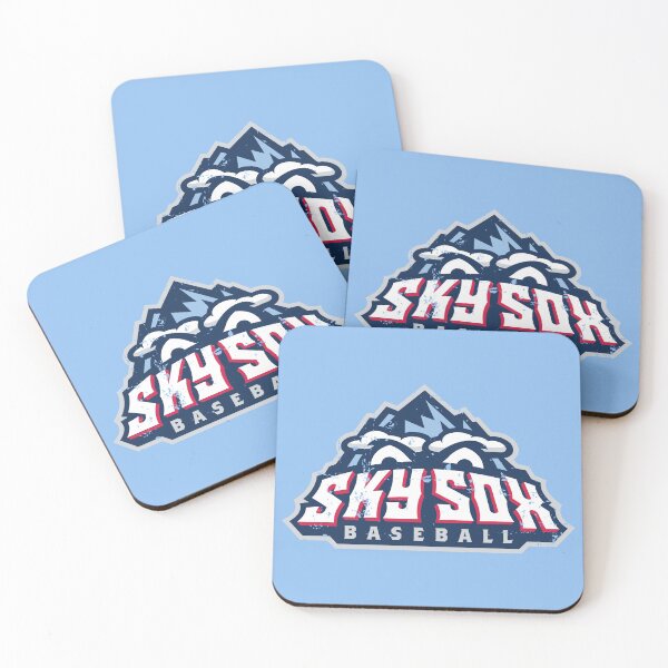 Aperçu de l'œuvre Colorado Springs Sky Sox - Ballon de baseball vintage (ancienne version) créée et vendue par Ryan Jay Cruz.