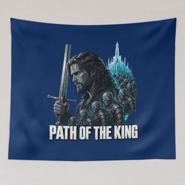 Item preview, Path Of The King Fantasy Ranger Heir Sword Crown designed and sold by godfreywagner.