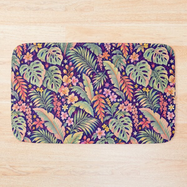 Item preview, Tropical Monstera Garden – Colorful Exotic Floral Pattern designed and sold by Bodique.