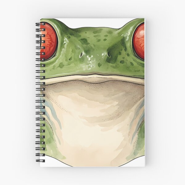Item preview, Vintage Naturalist Red Eyed Tree Frog Portrait — Antique Amphibian Art designed and sold by Catch333.