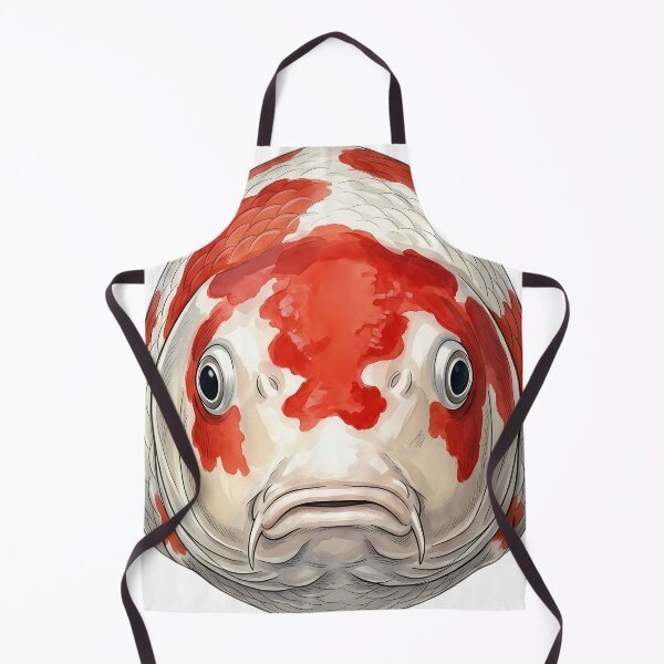 Artikelvorschau, Vintage Naturalist Koi Fish Portrait — Antique Pond Fish Art entworfen und verkauft von Catch333.