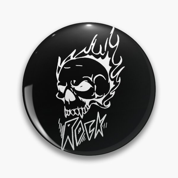 Artikelvorschau, Biker Fire Skull entworfen und verkauft von Super Neon Pixels .