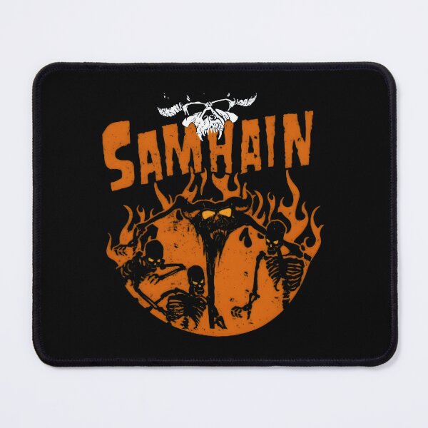 Item preview, Samhains Band Horror Punk Flame Skeleton Art designed and sold by EruvynStudiose.