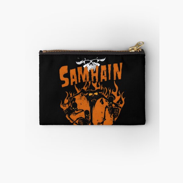 Item preview, Samhains Band Horror Punk Flame Skeleton Art designed and sold by EruvynStudiose.