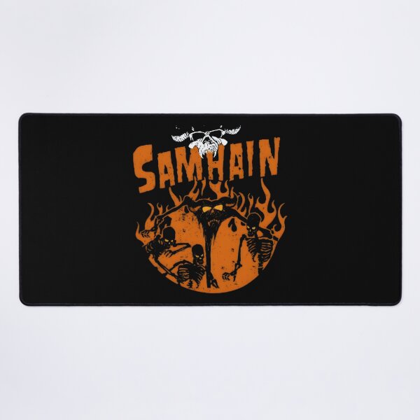 Item preview, Samhains Band Horror Punk Flame Skeleton Art designed and sold by EruvynStudiose.