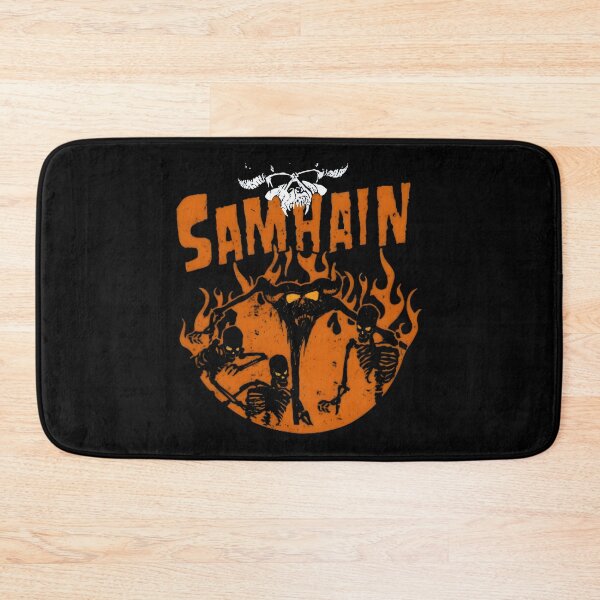 Item preview, Samhains Band Horror Punk Flame Skeleton Art designed and sold by EruvynStudiose.