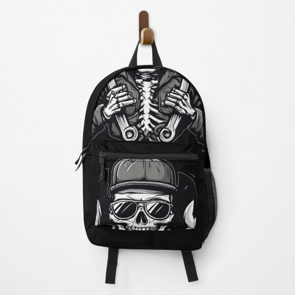Item preview, Cool Skeleton Mechanic with Wrenches Halloween designed and sold by Digital Design Art.