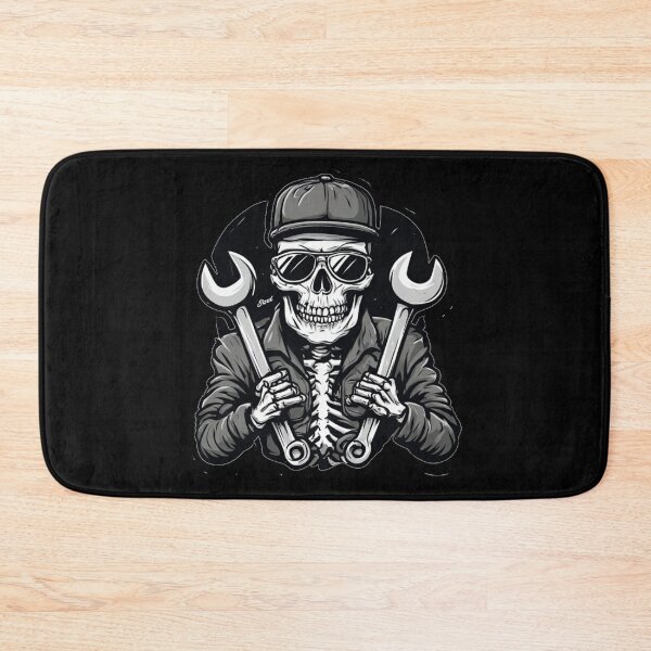 Item preview, Cool Skeleton Mechanic with Wrenches Halloween designed and sold by Digital Design Art.