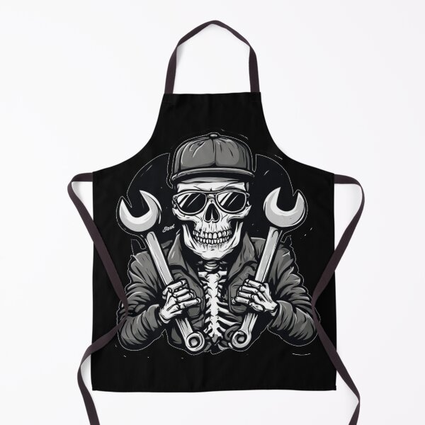 Item preview, Cool Skeleton Mechanic with Wrenches Halloween designed and sold by Digital Design Art.