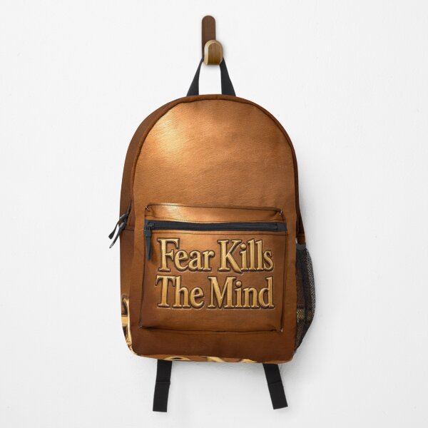 Item preview, Fear Kills The Mind written on copper plate designed and sold by Marcu Ioachim.