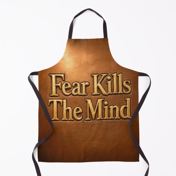 Item preview, Fear Kills The Mind written on copper plate designed and sold by Marcu Ioachim.