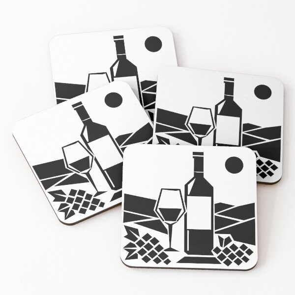 Item preview, Geometric Wine and Vineyard designed and sold by matybrak.