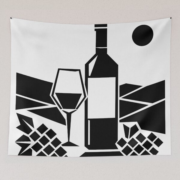 Artikelvorschau, Geometric Wine and Vineyard entworfen und verkauft von matybrak.