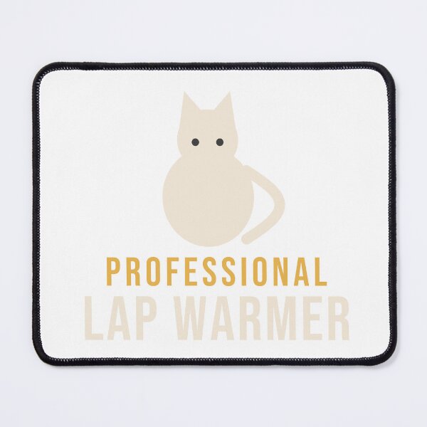 Item preview, Professional Lap Warmer - Sitting Cat Silhouette designed and sold by AutopilotGoods.