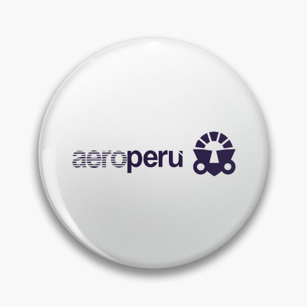Artikelvorschau, Aeroperu-Logo – Dunkelviolette, gestreifte Schrift mit Sonnenemblem, peruanische Fluggesellschaft entworfen und verkauft von florian85.