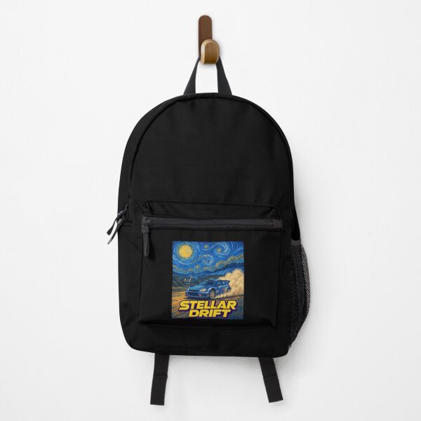 Item preview, Stellar Drift Starry Night Japanese Sports Car Art Parody designed and sold by godfreywagner.