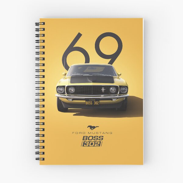 Item preview, 1969 Ford Mustang Boss 302 designed and sold by Lucy Goosy Art.
