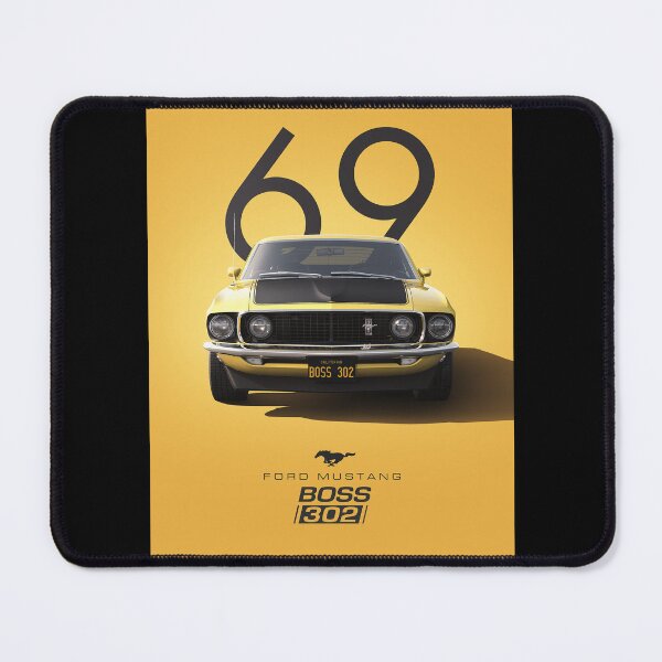 Item preview, 1969 Ford Mustang Boss 302 designed and sold by Lucy Goosy Art.