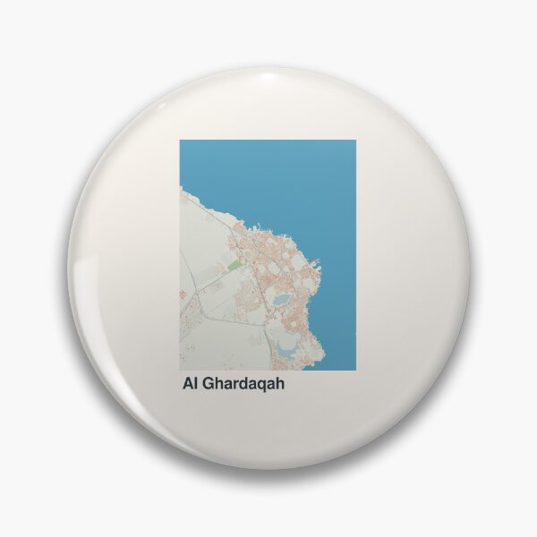 Item preview, Hurghada Minimalistic Map Art designed and sold by MapsNerd.