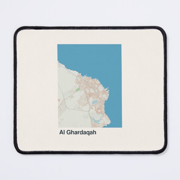 Item preview, Hurghada Minimalistic Map Art designed and sold by MapsNerd.