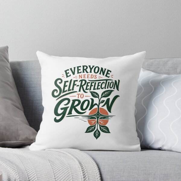 Item preview, Everyone Needs Self-Reflection To Grow designed and sold by GoodPlaceToShop.